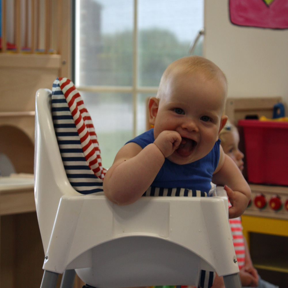 Begin van de dag bij kinderdagverblijf